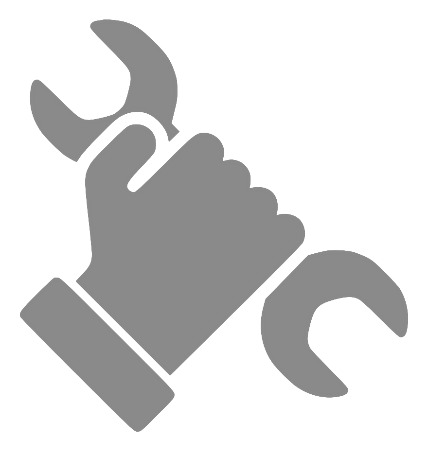 Logo de una casa con herramientas representando al Servicio Técnico Hisense Xixona